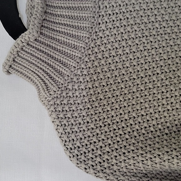 Turtleneck Batwing Sleeve Loose Oversized Chunky Knitted Pullover Sweater Jumper - Picture 7 of 8